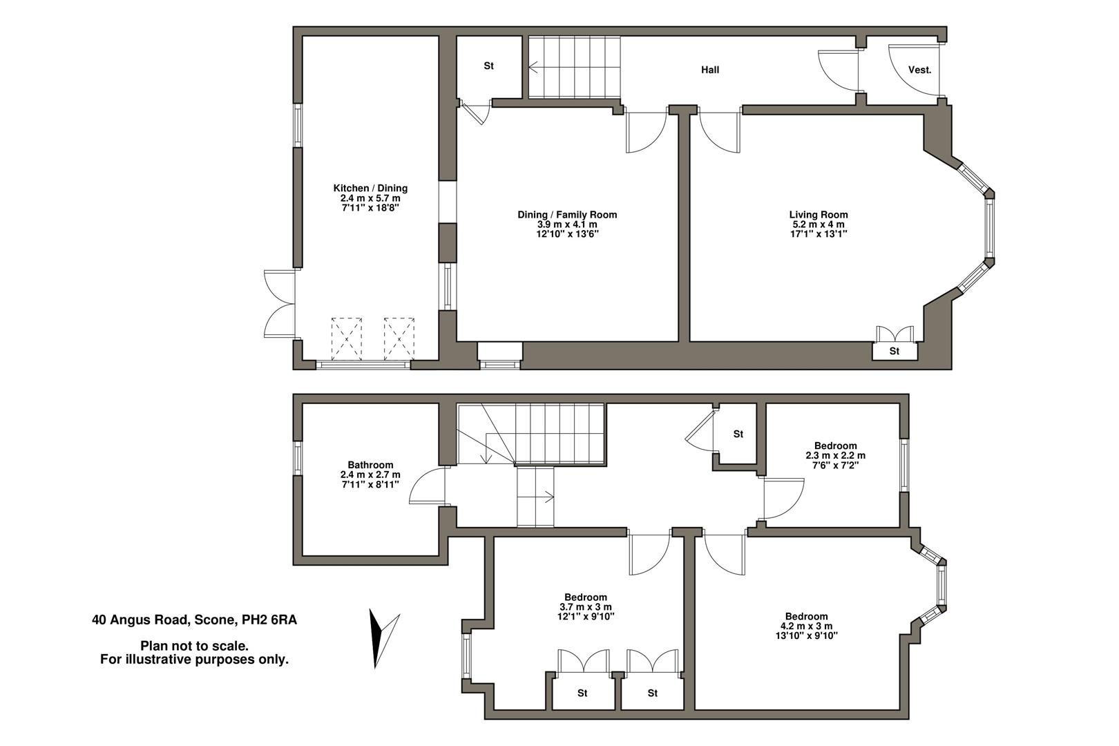 3 bed semidetached house for sale in Angus Road, Scone, Perth PH2 Zoopla