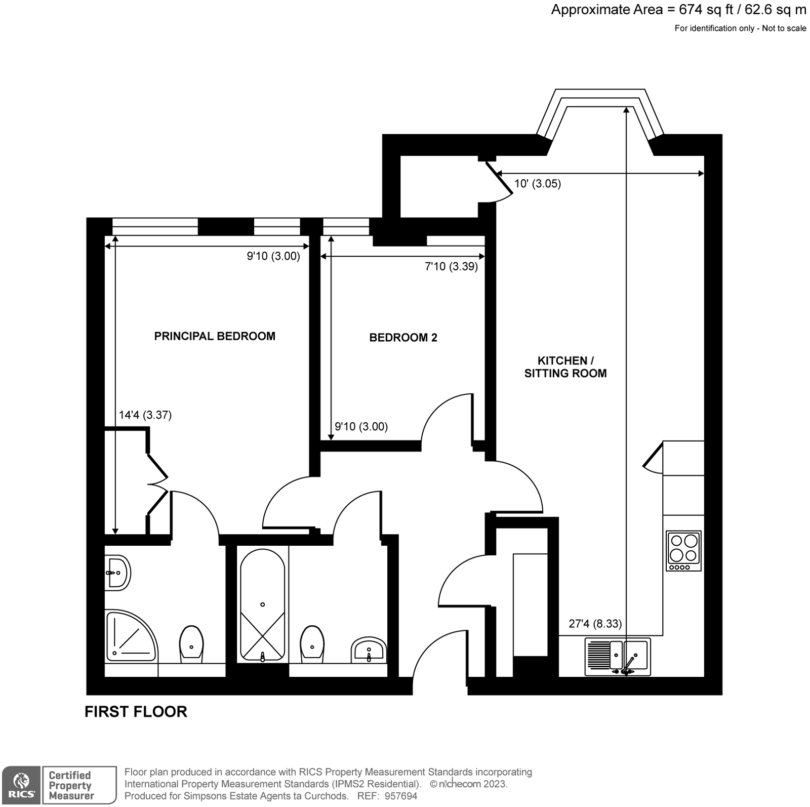 2 bed flat for sale in Albany Park Road, Kingston Upon Thames KT2 Zoopla