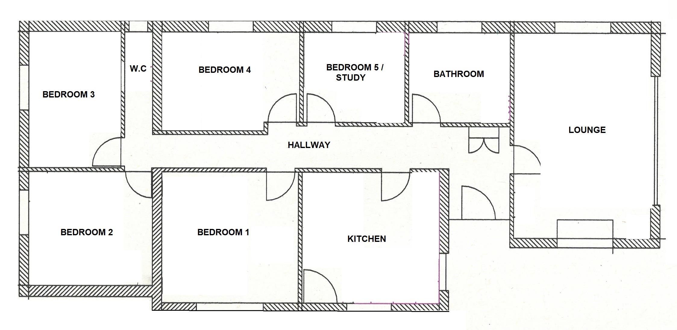 5 bed detached bungalow for sale in Church Road North, Skegness, Lincs