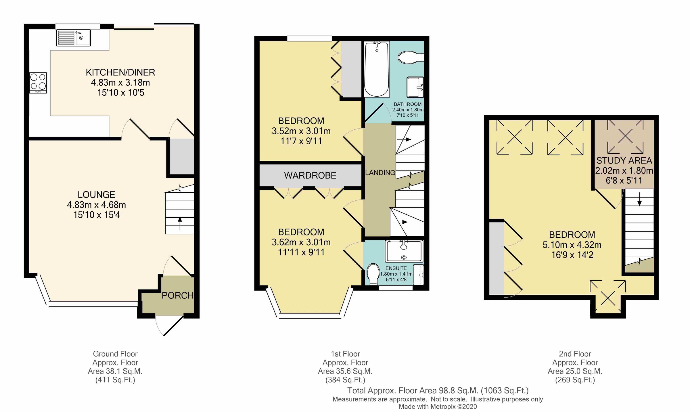 3 bed semidetached house for sale in Pembury Avenue, Worcester Park
