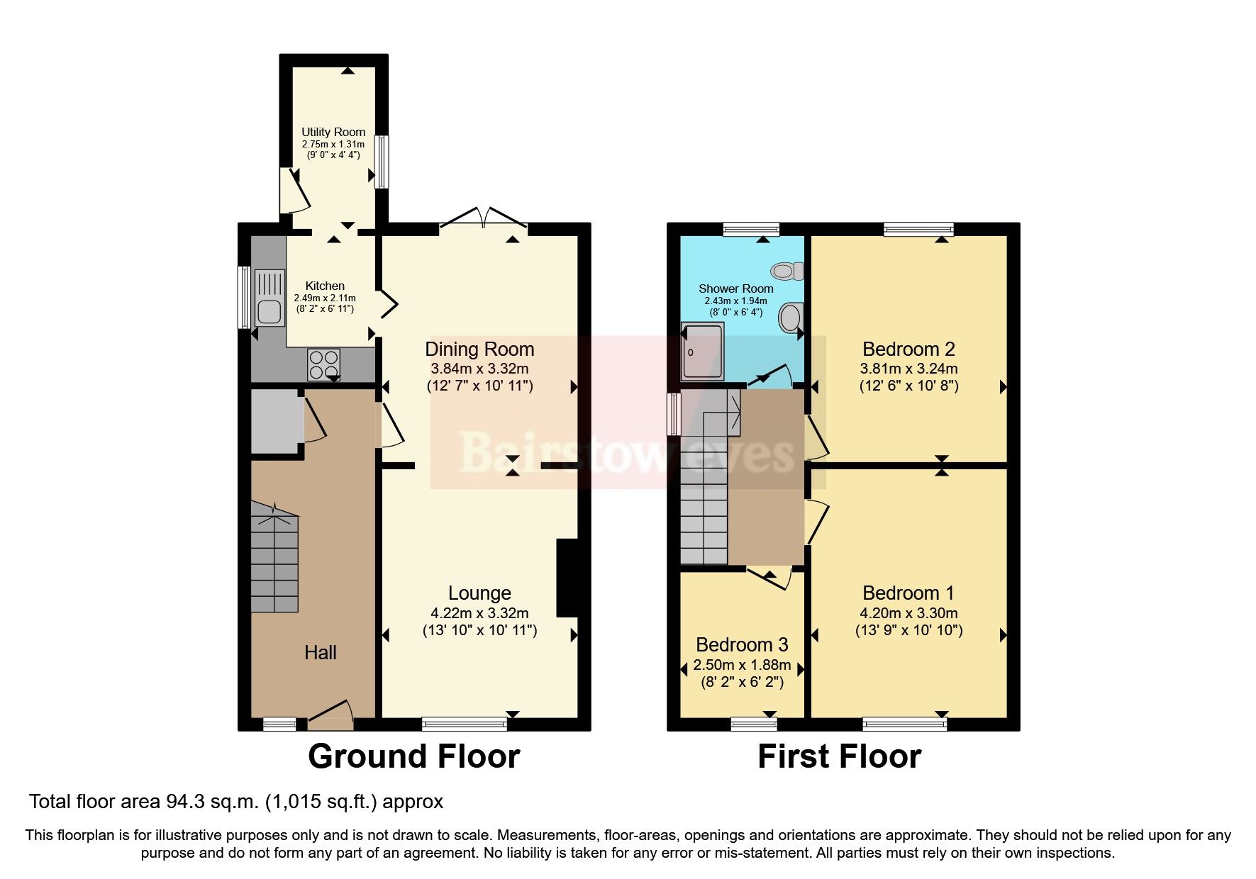 3 bed semidetached house for sale in Mansfield Road, South Normanton