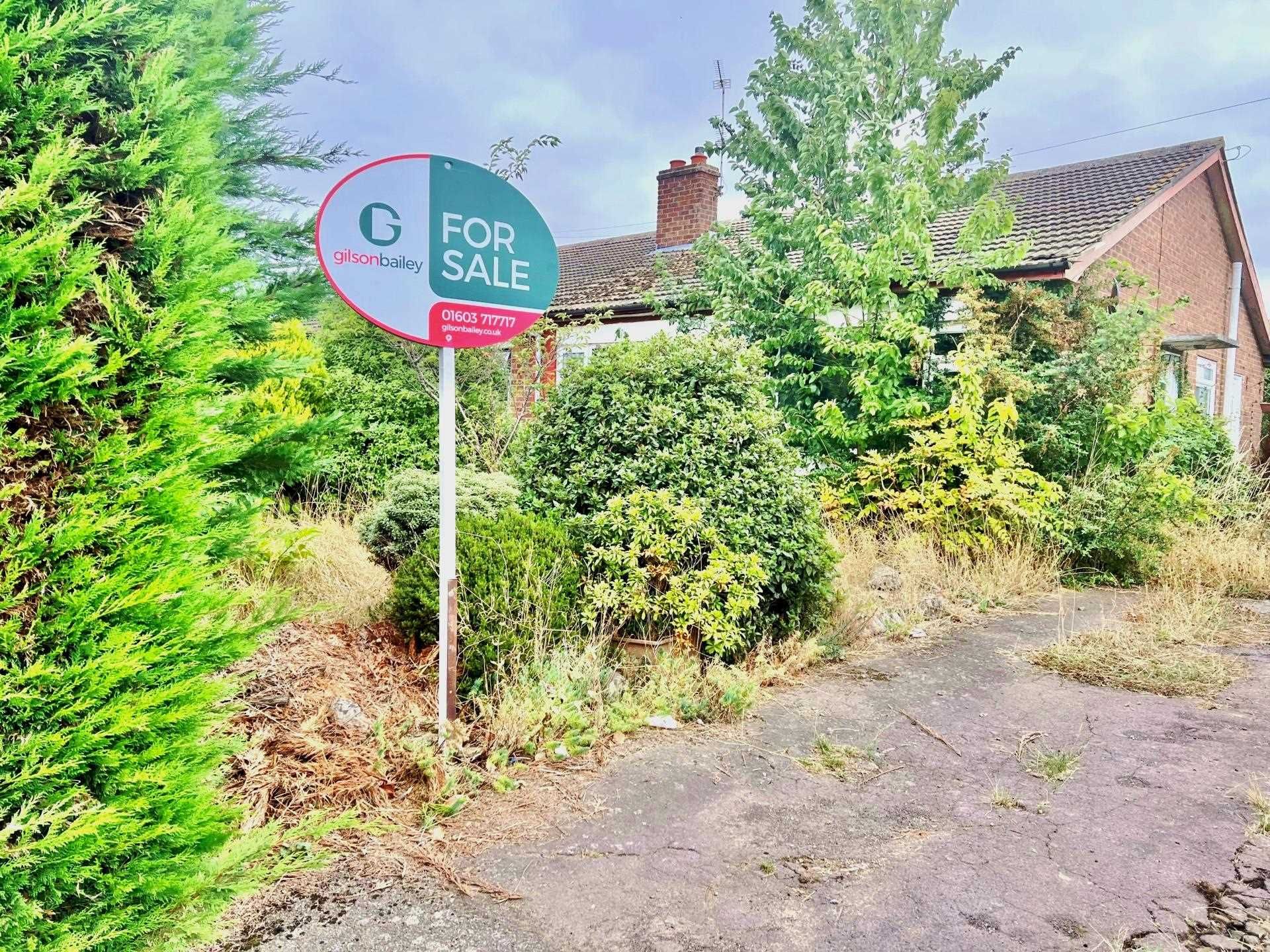 2 bed semidetached bungalow for sale in Borton Road, Blofield Heath