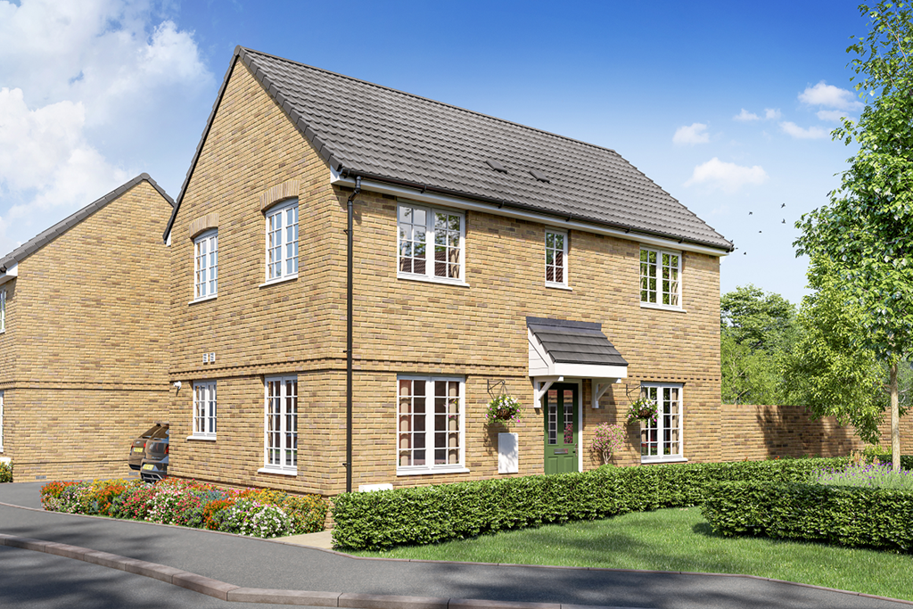 New home, 3 bed detached house for sale in "The Easedale Plot 36" at Thorpe Road, Kirby Cross