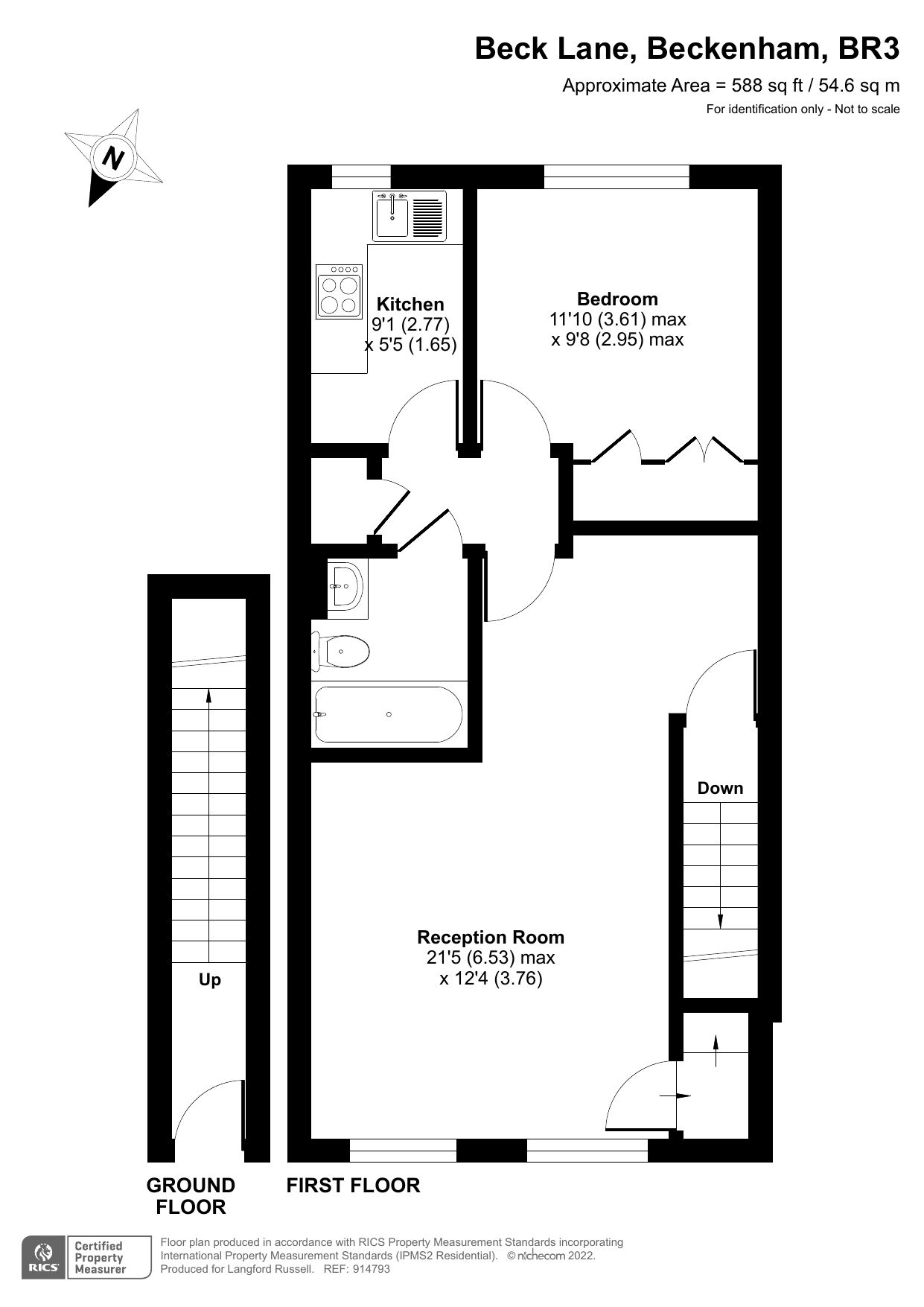 1 bed flat for sale in Beck Lane, Beckenham BR3 Zoopla