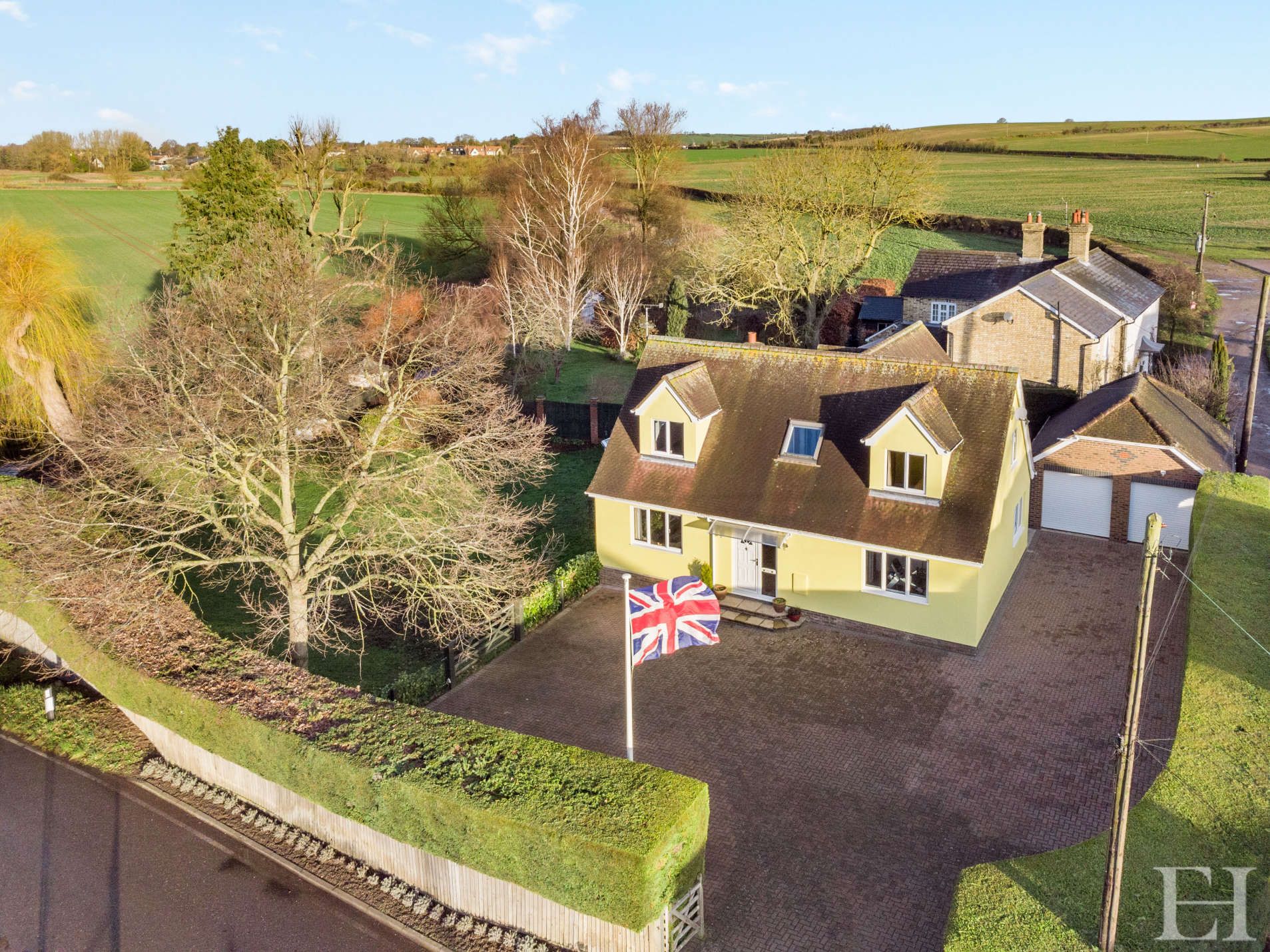 4 bed detached house for sale in High Street, Little Chesterford