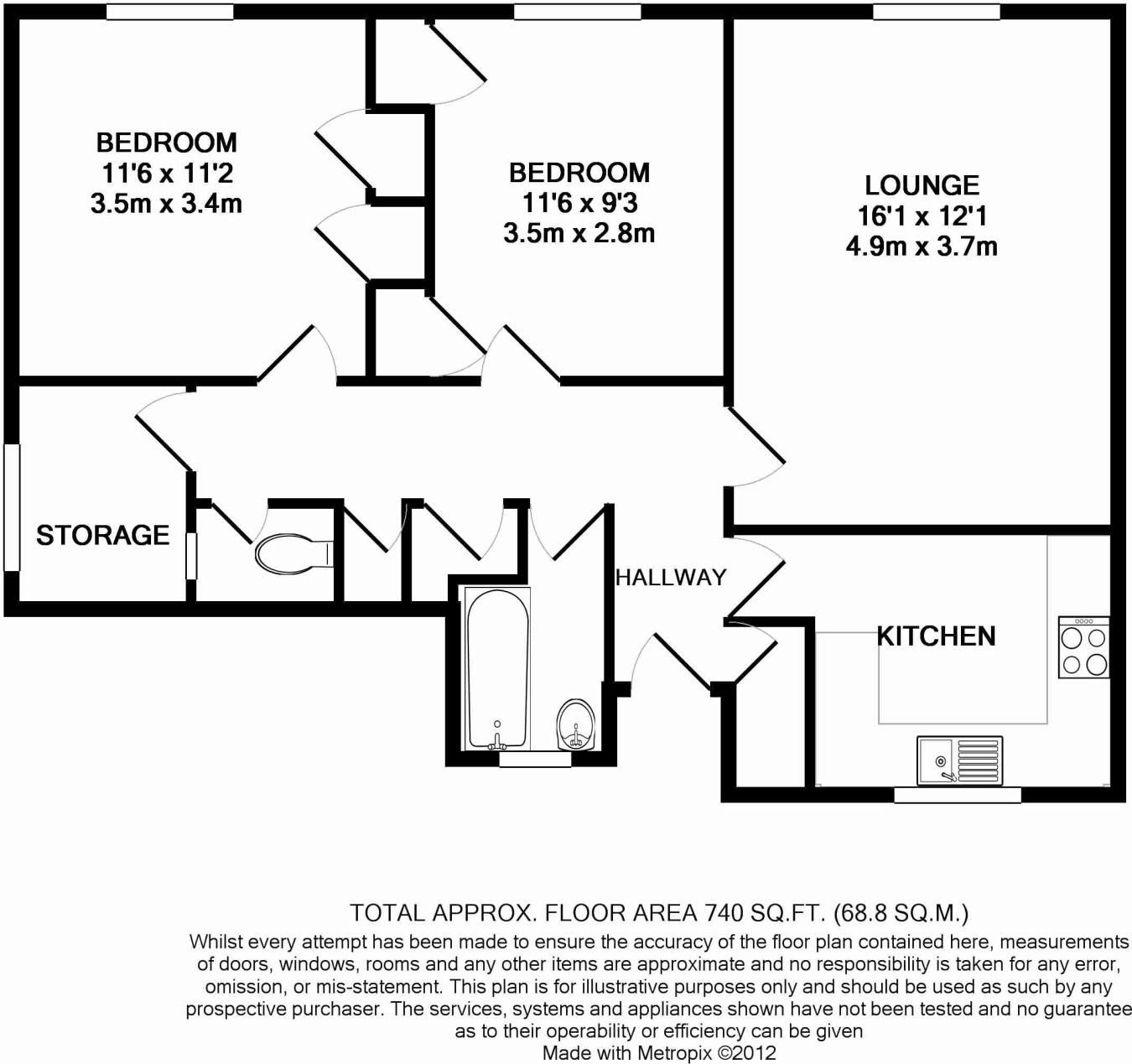 2 bed flat to rent in Benton's Rise, London SE27 Zoopla