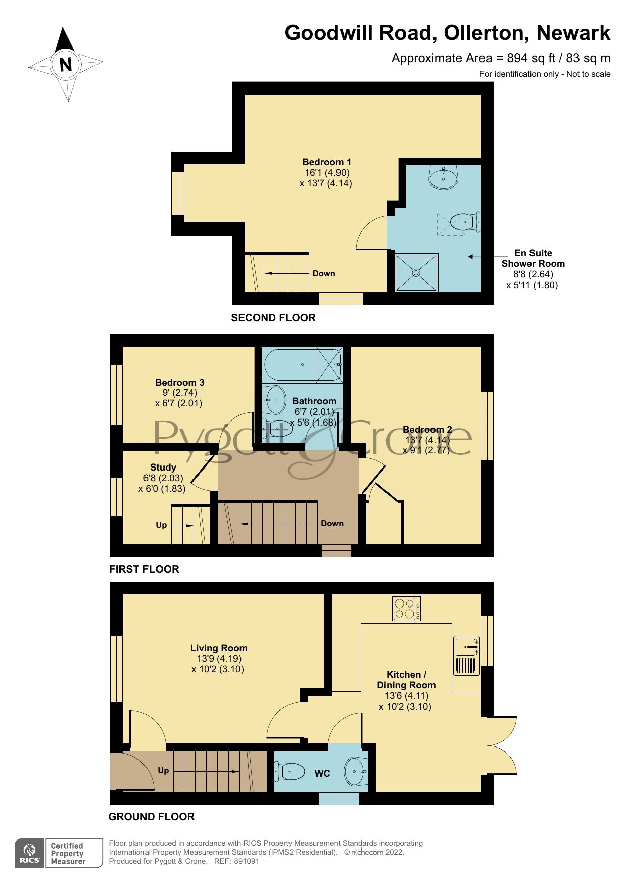 3 bed semidetached house for sale in Goodwill Road, Ollerton NG22 Zoopla