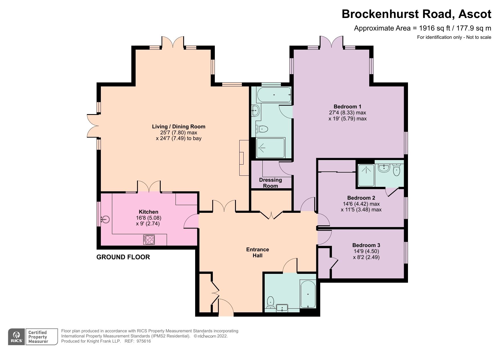 Studio to rent in Brockenhurst Road, Ascot, Berkshire SL5 Zoopla