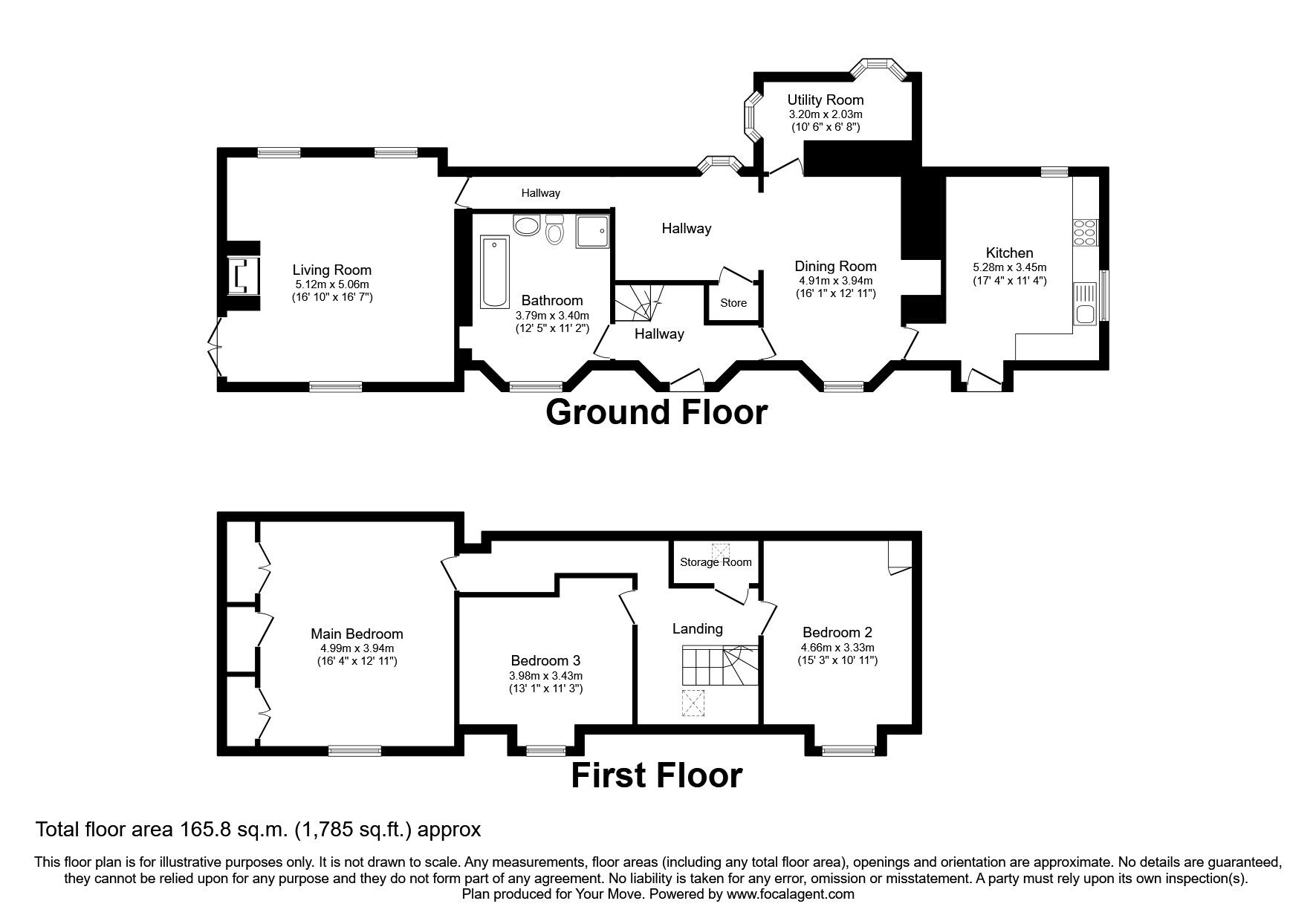 3 bed detached house for sale in Dufftown, Keith, Moray AB55 Zoopla