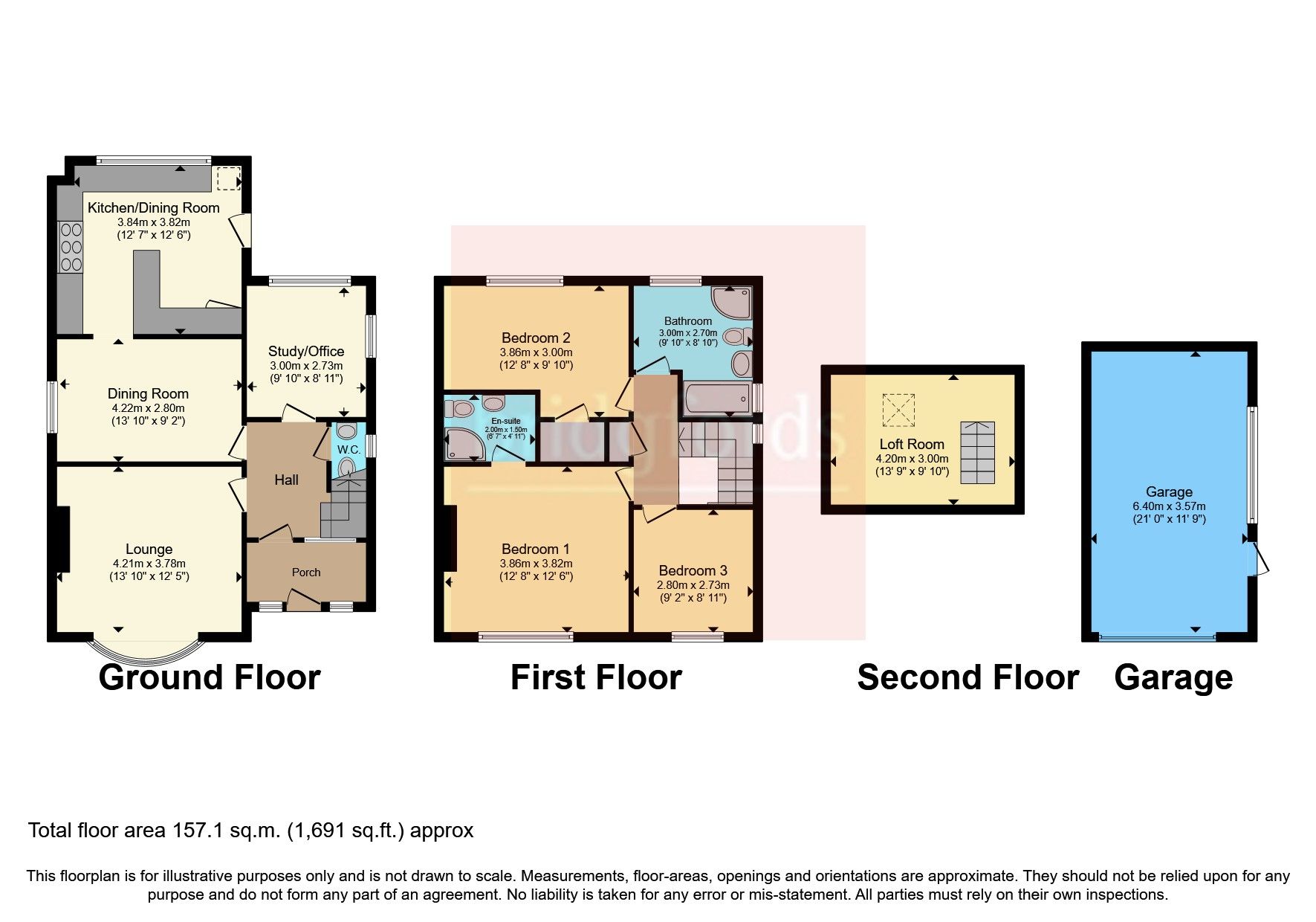 3 bed detached house for sale in Chorley Road, Withnell, Chorley PR6 Zoopla