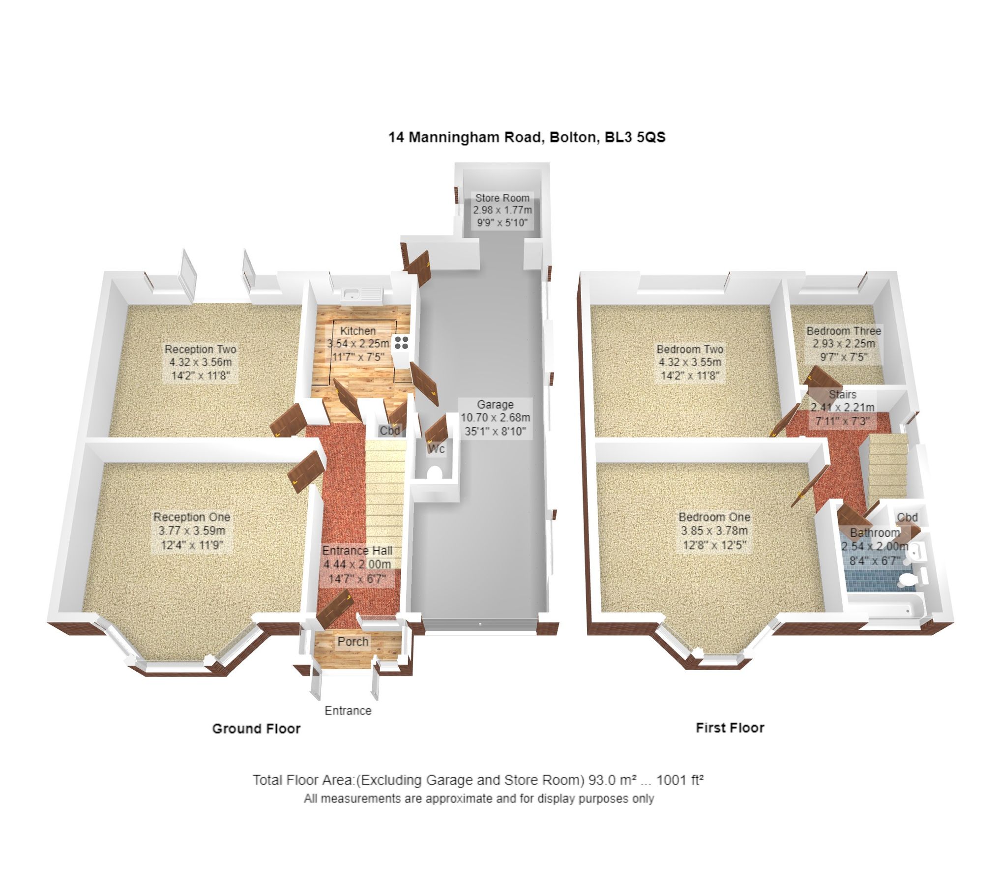 3 bed semidetached house for sale in Manningham Road, Bolton BL3 Zoopla