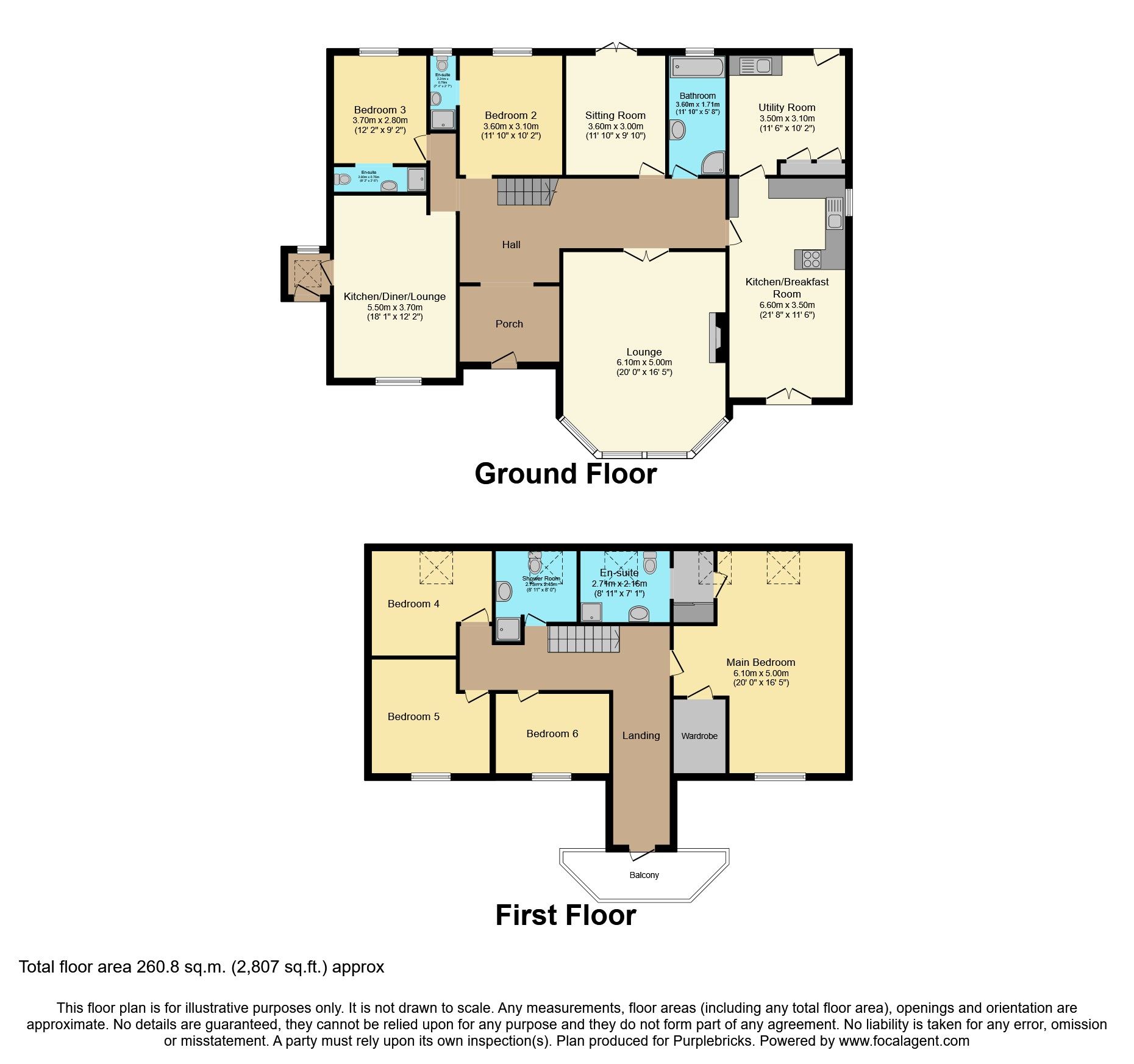 6 bed detached house for sale in Station Road, Pilsley, Chesterfield