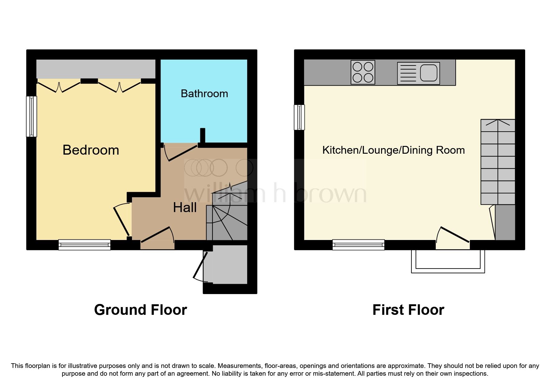1 bed end terrace house for sale in Temple Mews, Temple Street