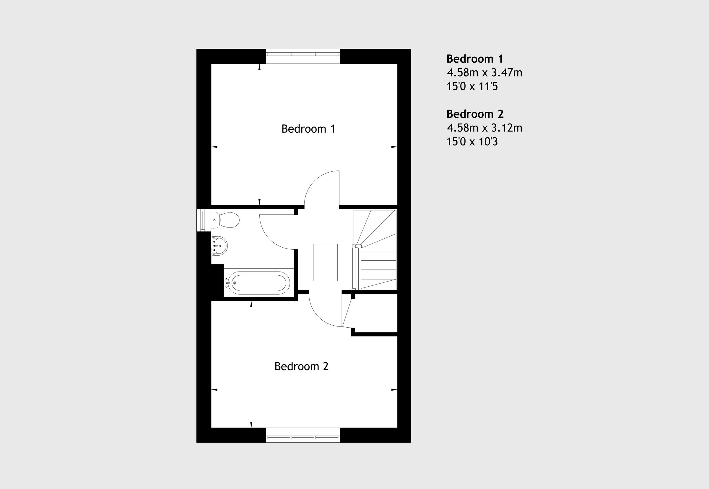 New home, 2 bed semidetached house for sale in Albany Road,