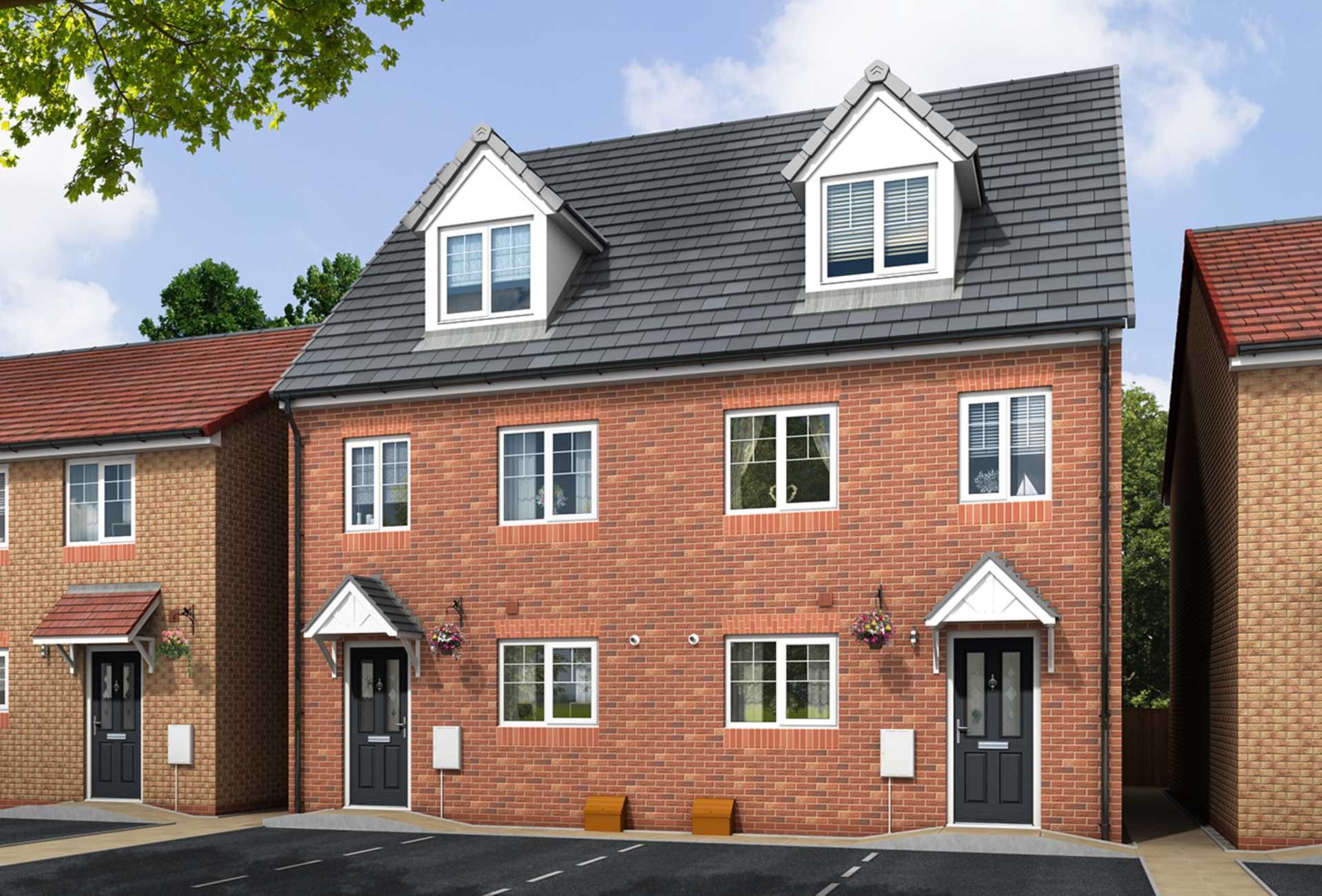 3 bed terraced house for sale in Rothwells Farm, Lowton Road