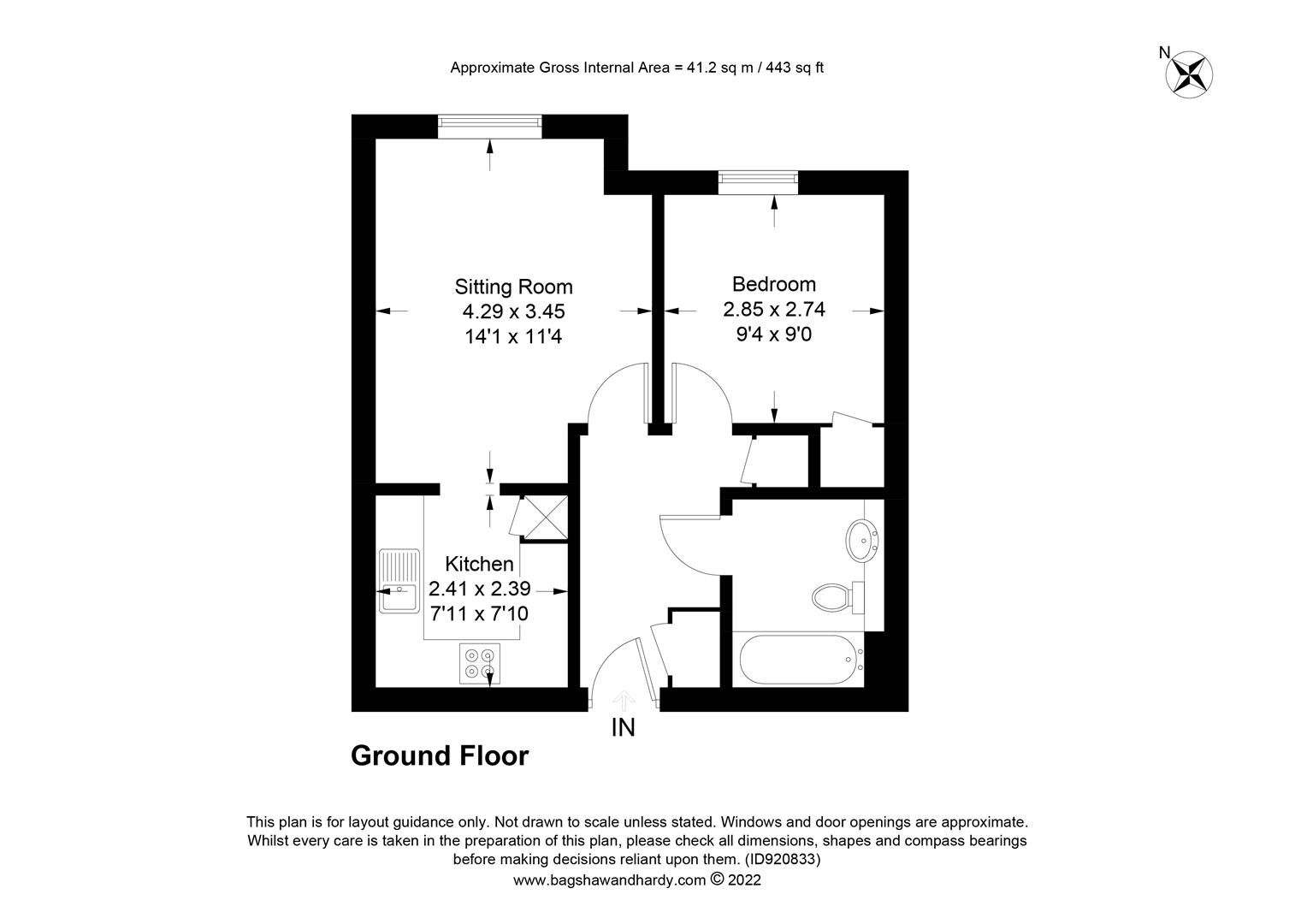 1 bed flat for sale in Highbury Drive, Leatherhead KT22 Zoopla