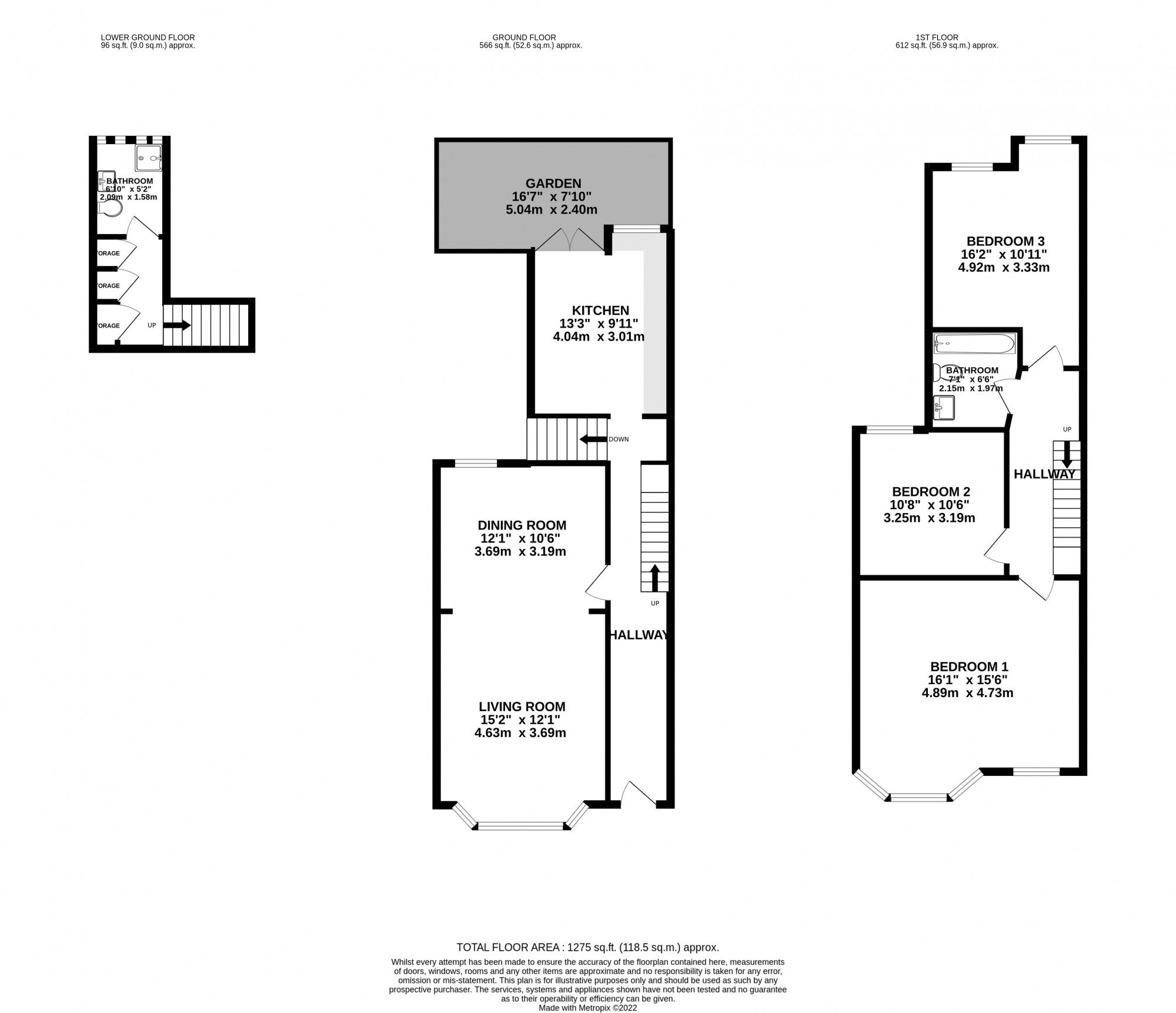 3 bed terraced house to rent in Kildoran Road, London SW2 Zoopla