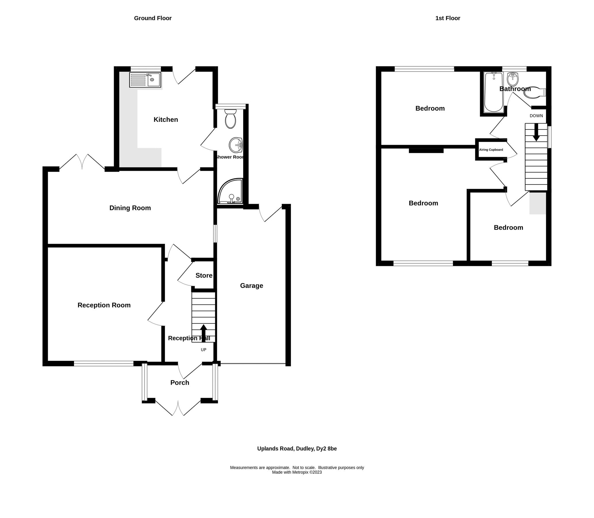 3 bed semidetached house for sale in Uplands Road, Dudley DY2 Zoopla