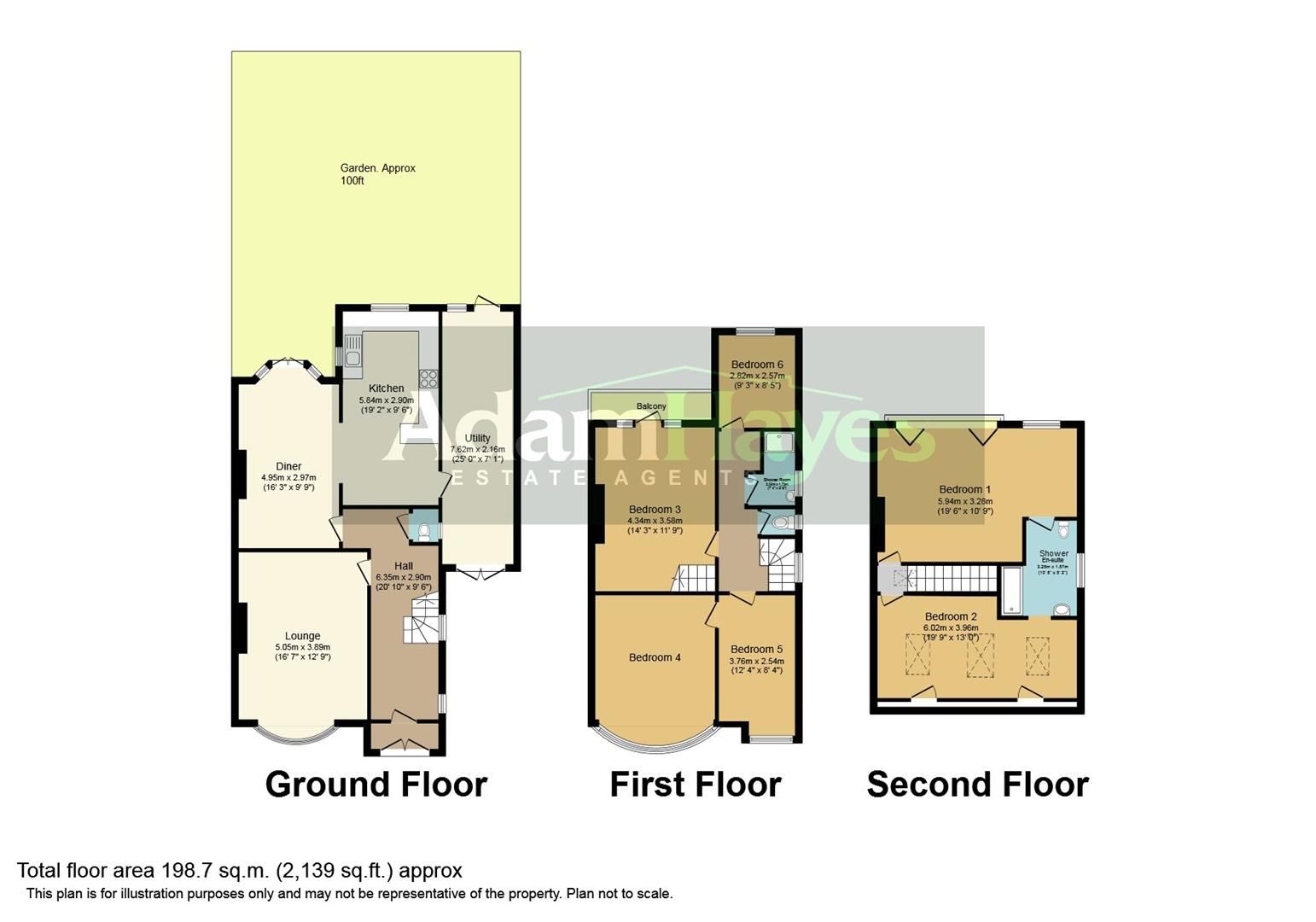 6 bed semidetached house to rent in Woodberry Way, North Finchley N12
