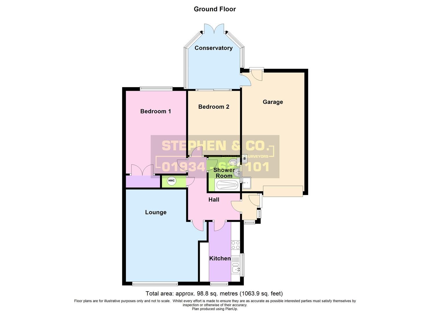 2 bed detached bungalow for sale in Pilgrims Way, Worle, WestonSuper
