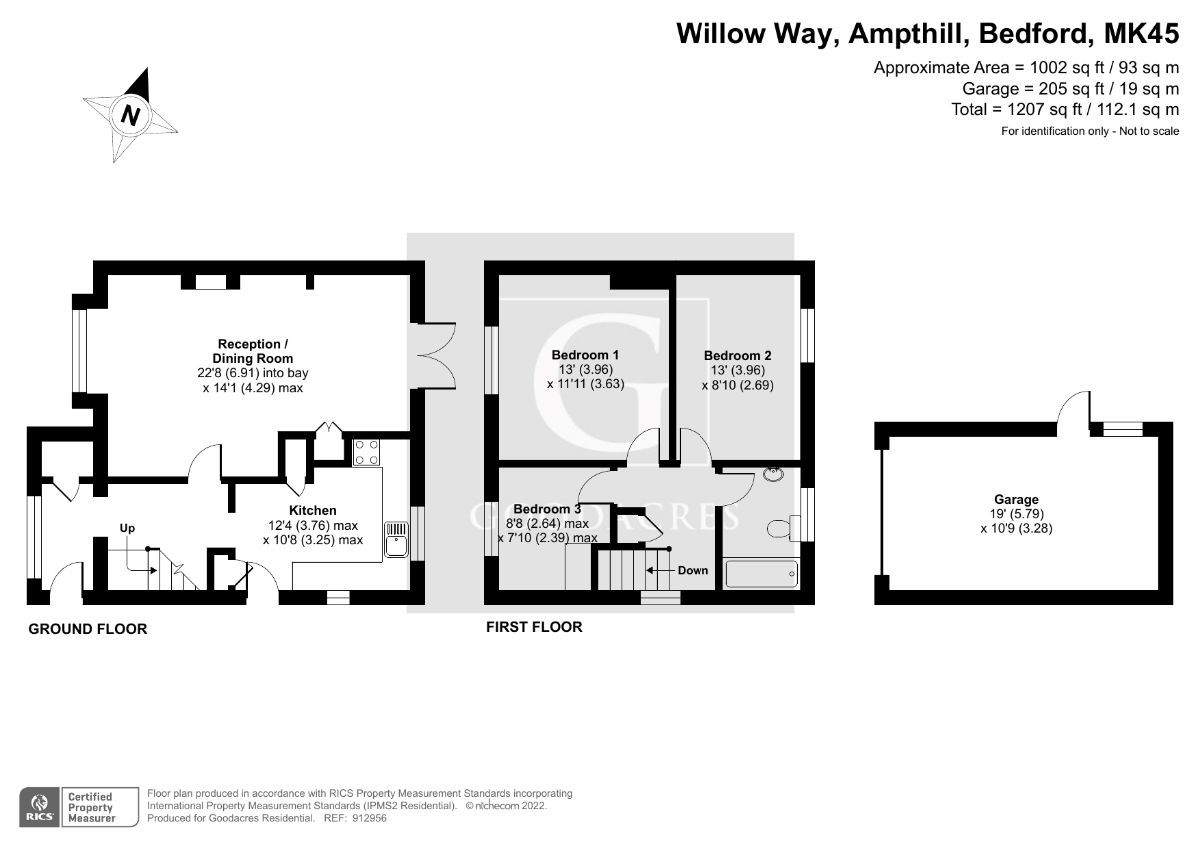 3 bed semidetached house for sale in Willow Way, Ampthill, Bedford MK45 Zoopla