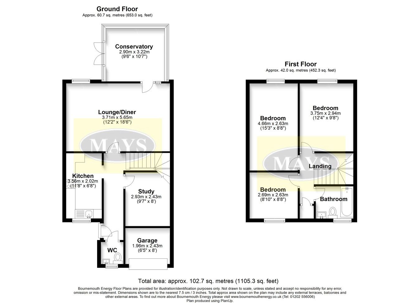 3 bed terraced house for sale in Labrador Drive, Poole BH15 Zoopla