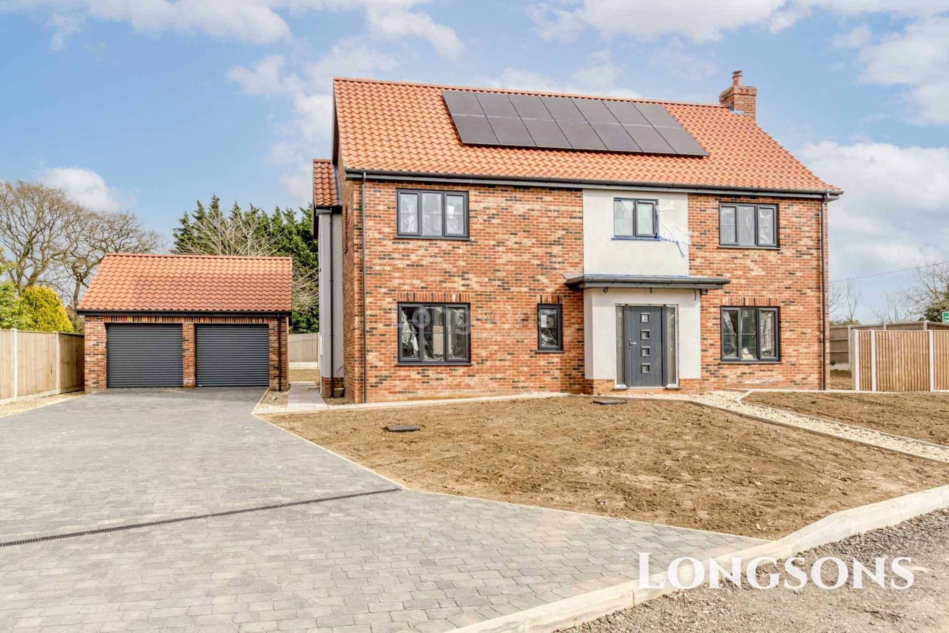 New home, 4 bed detached house for sale in Acorn Drive, Lynn Road PE37