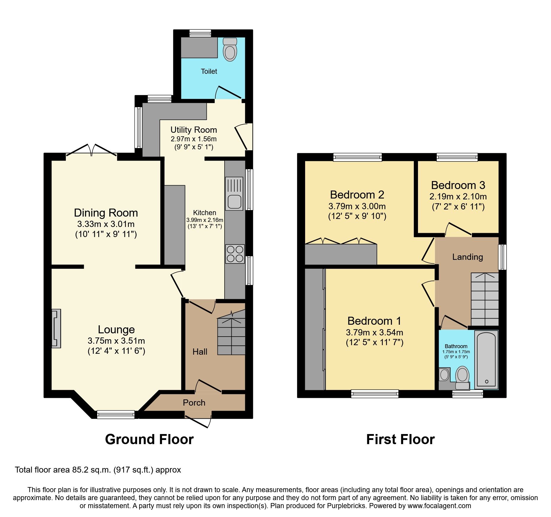 3 bed semidetached house for sale in Scotter Road, Scunthorpe DN15