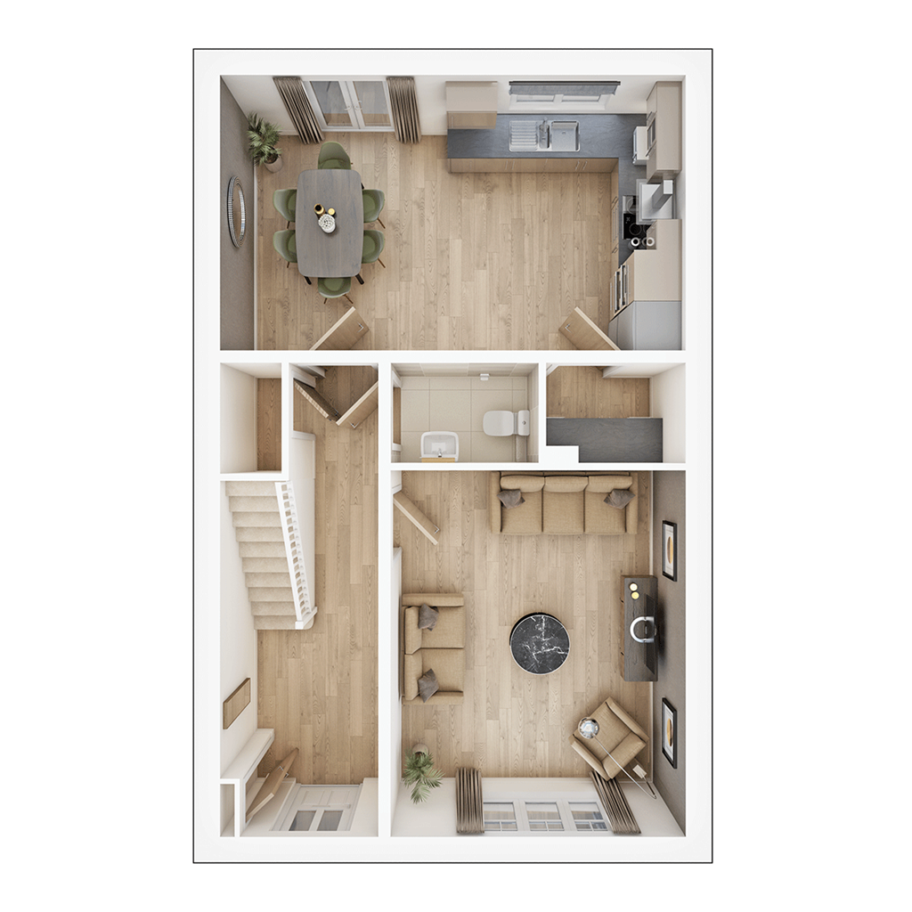 New home, 4 bed detached house for sale in "The Midford Plot 3" at