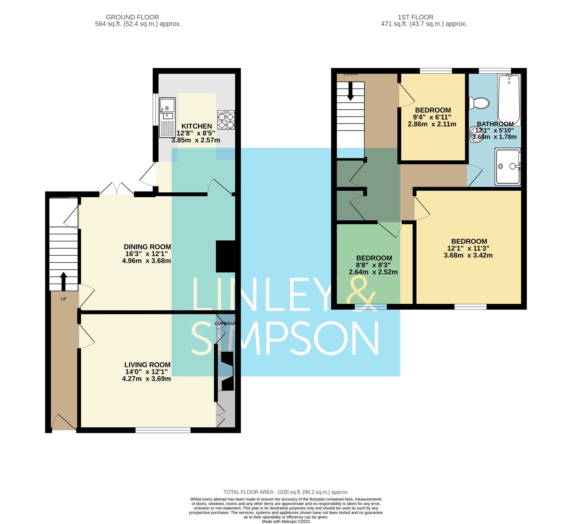 3 bed detached house to rent in Carleton Road, Pontefract, West