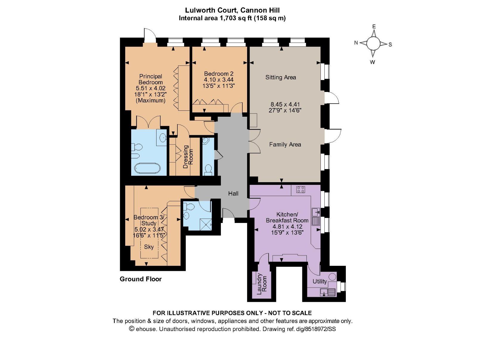 3 bed flat for sale in Lulworth Court, 13 Cannon Hill, London N14 Zoopla