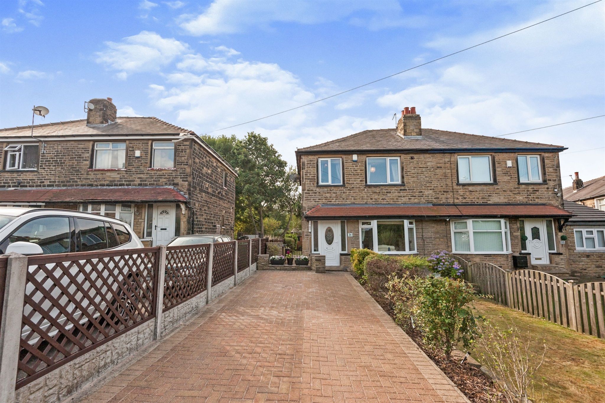 3 bed semidetached house for sale in Tyersal Terrace, Tyersal