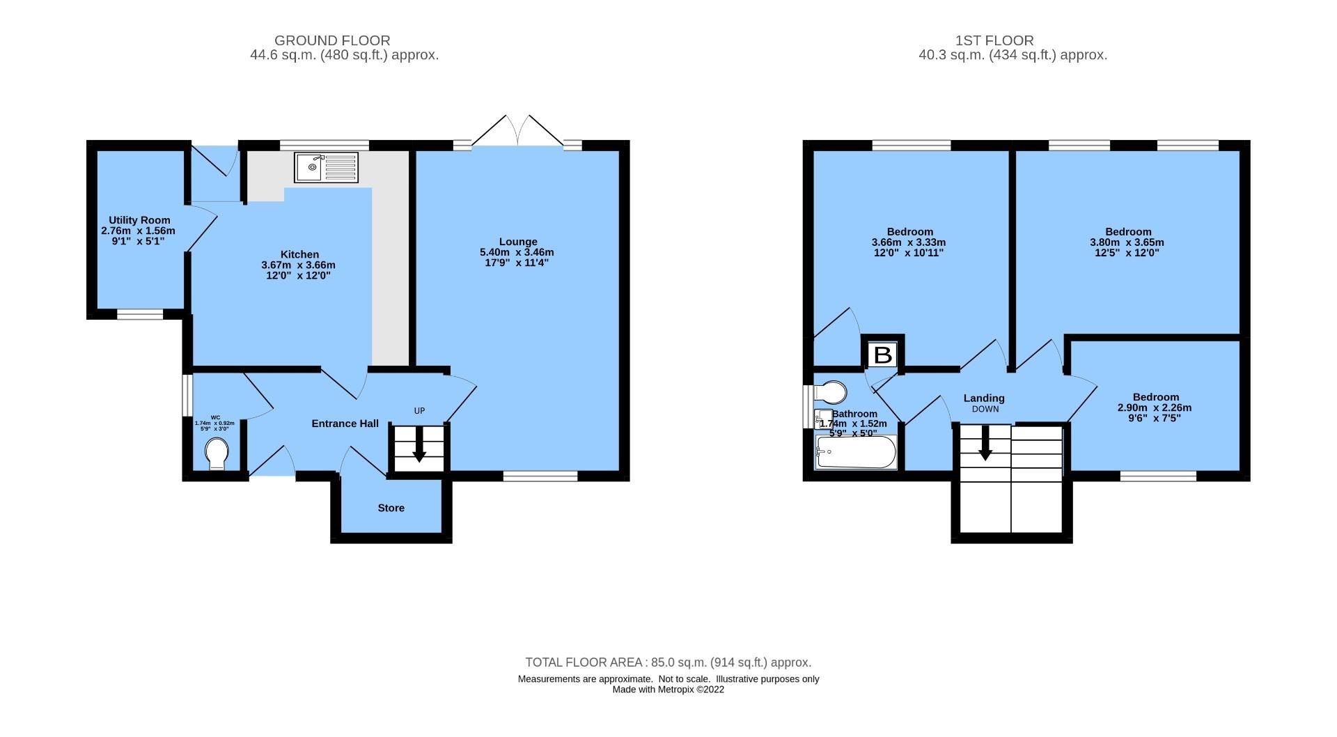 3 bed semidetached house for sale in Grangewood Road, Chesterfield S40
