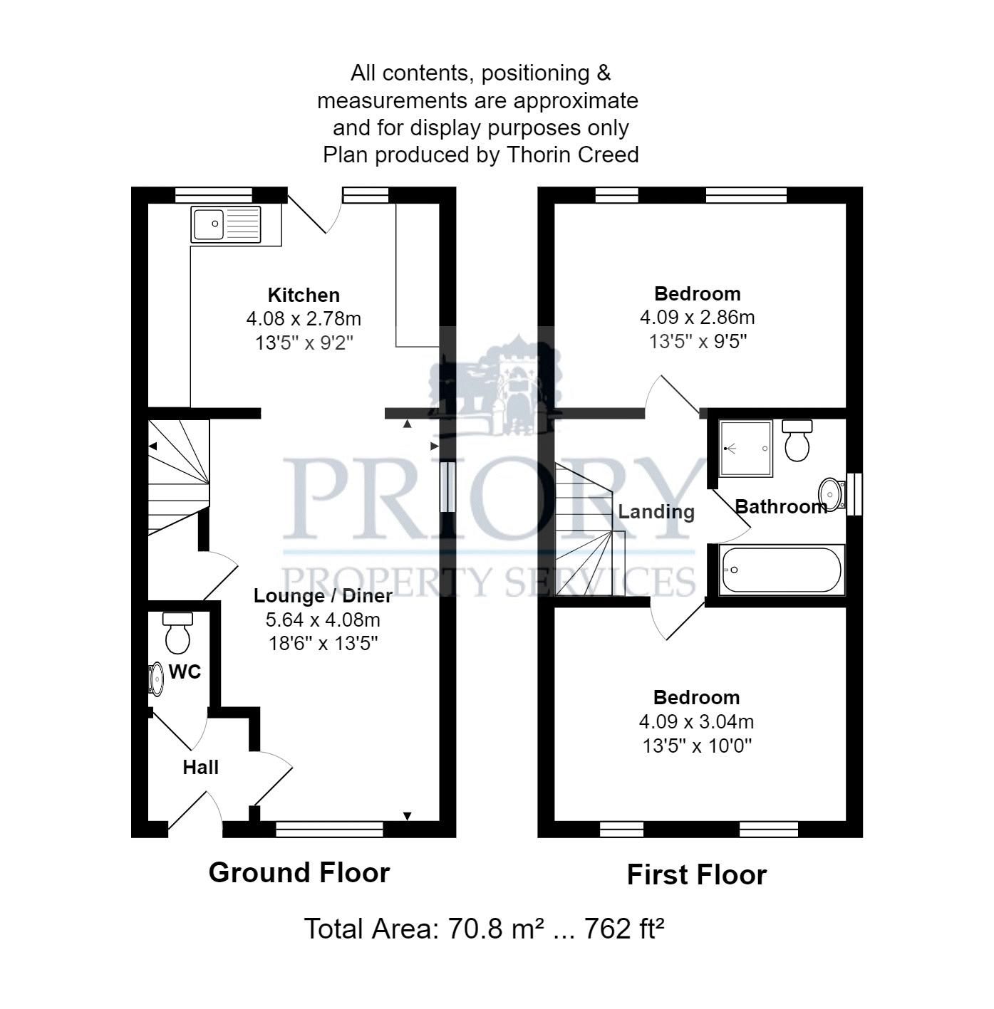2 bed semidetached house for sale in Samuel Street, Packmoor, StokeOn