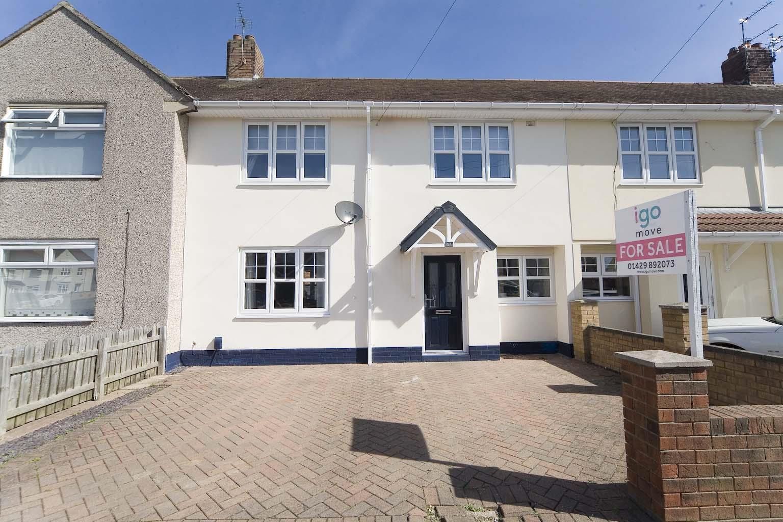 3 bed terraced house for sale in Comrie Road, Hartlepool TS25 Zoopla