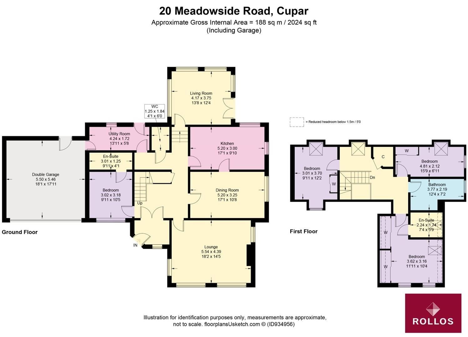 4 bed detached house for sale in Meadowside Road, Cupar KY15 Zoopla