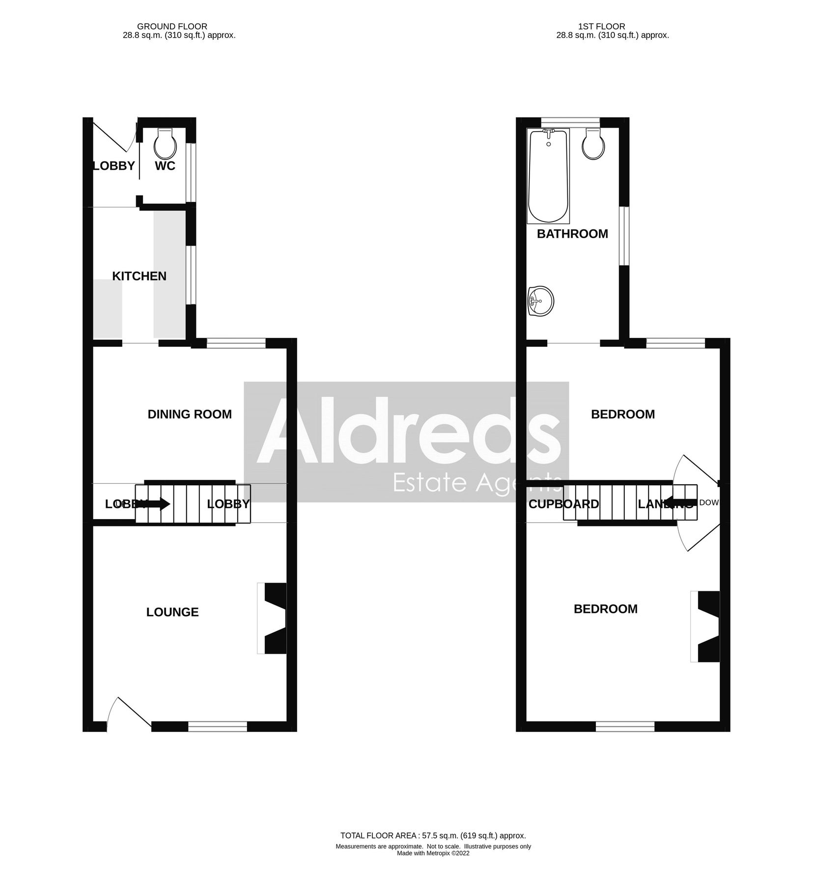2 bed terraced house for sale in Nile Road, Gorleston, Great Yarmouth