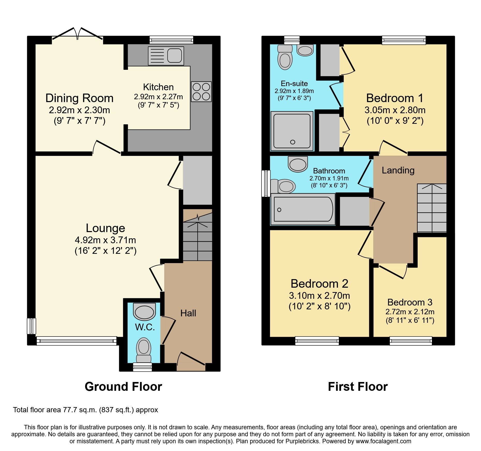 3 bed detached house for sale in Badgers Croft, Newcastle ST5 Zoopla