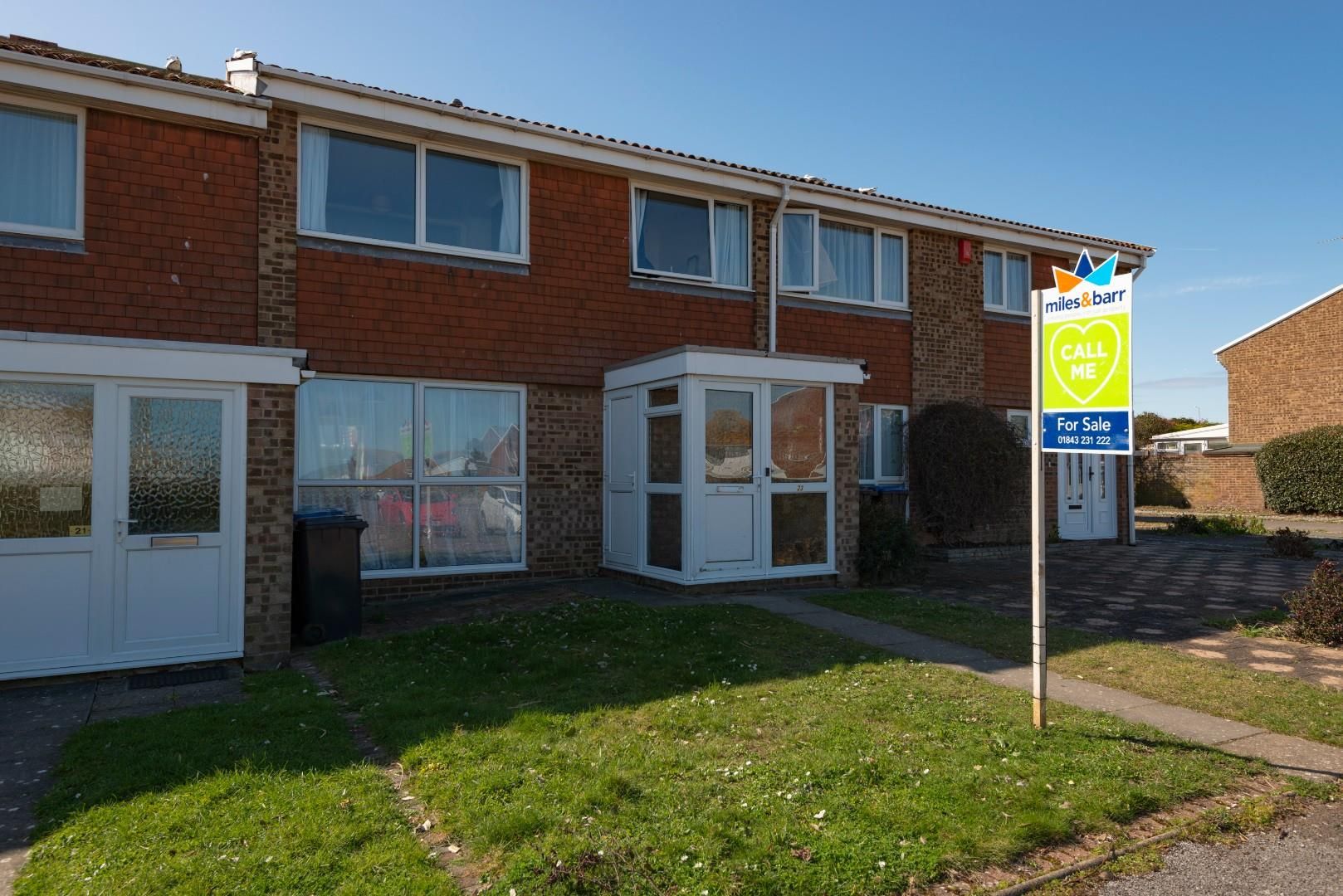 3 bed terraced house for sale in Halstead Gardens, Cliftonville