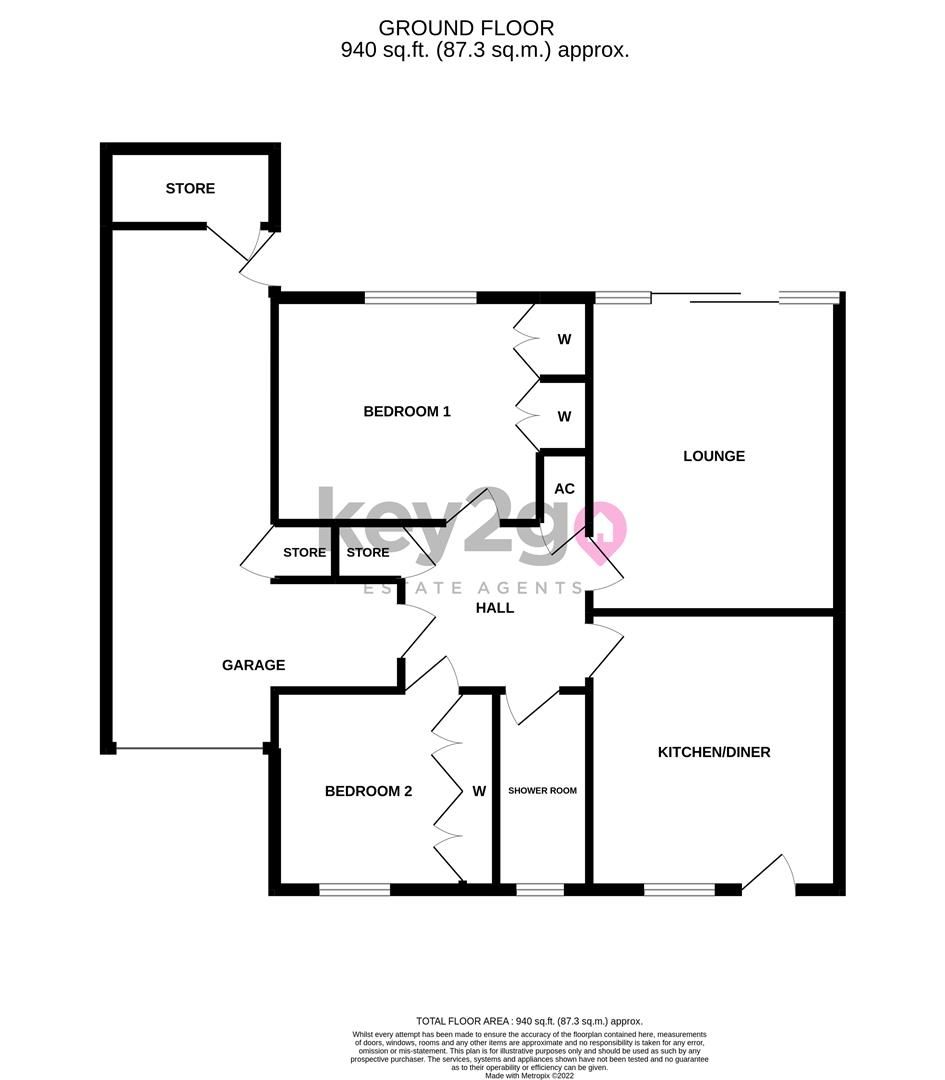 2 bed terraced bungalow for sale in Ullswater Avenue, Halfway