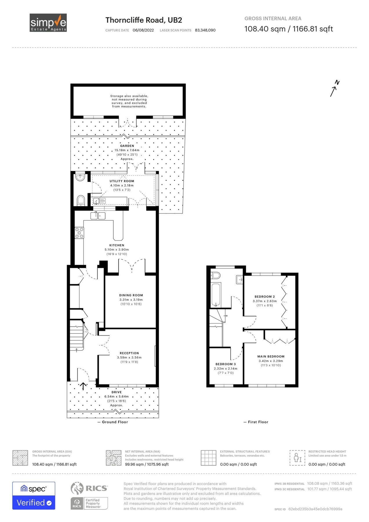 3 bed semidetached house for sale in Thorncliffe Road, Southall UB2