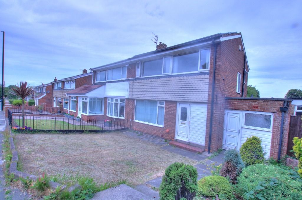 3 bed semidetached house for sale in Bedeburn Road, Westerhope