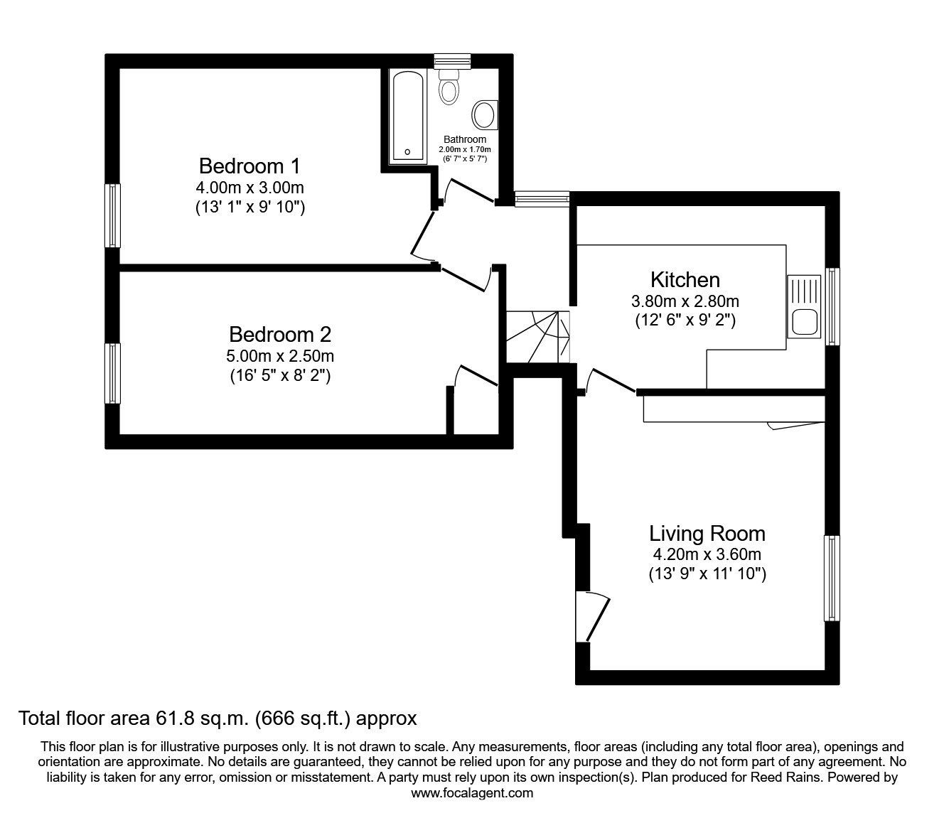 2 bed flat to rent in Warrington Road, Rainhill, Prescot, Merseyside