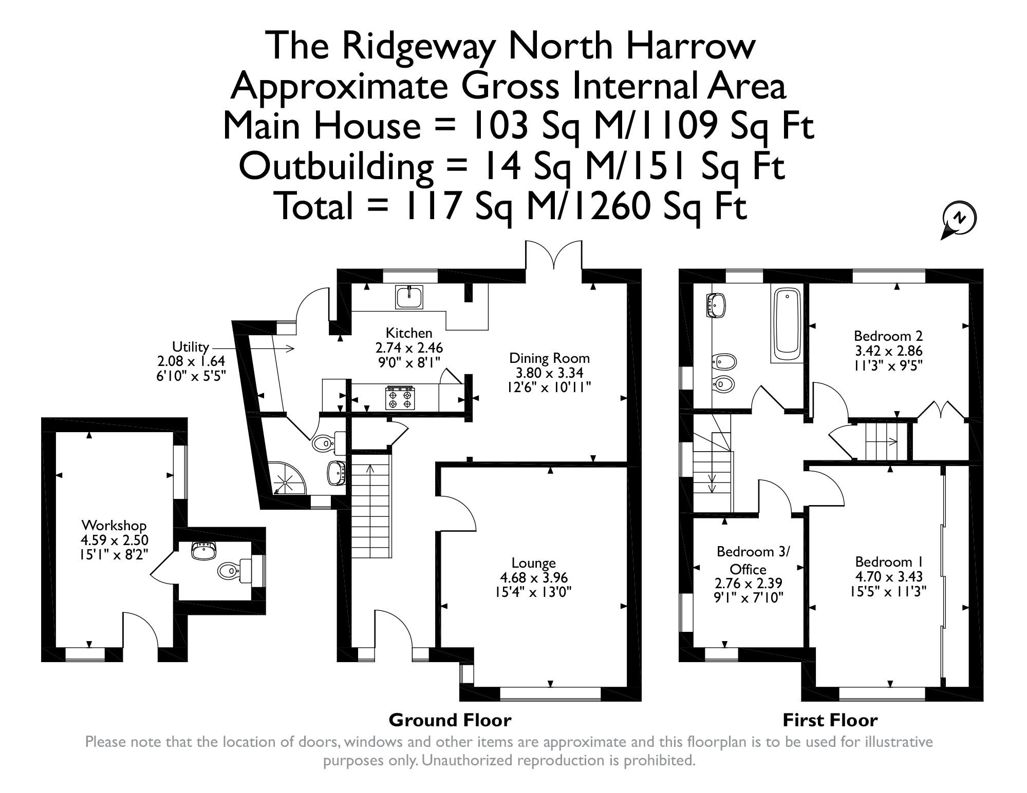 3 bed semidetached house for sale in The Ridgeway, Harrow HA2 Zoopla