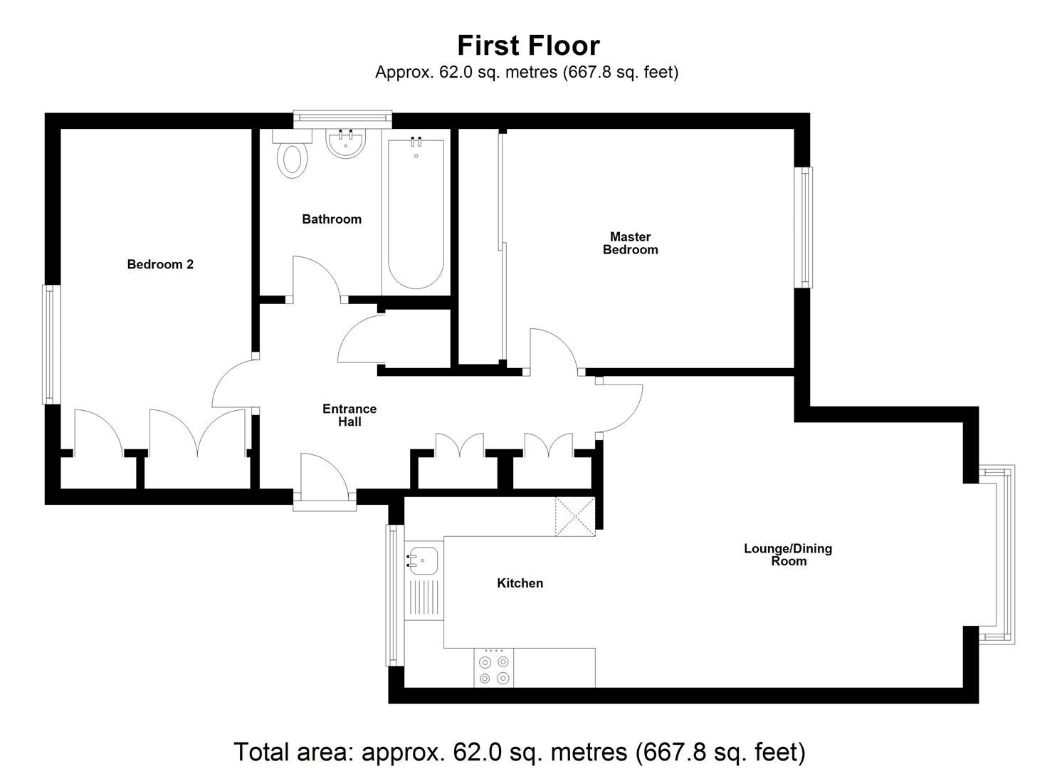 2 bed flat for sale in The Mount, Simpson, Milton Keynes MK6 Zoopla