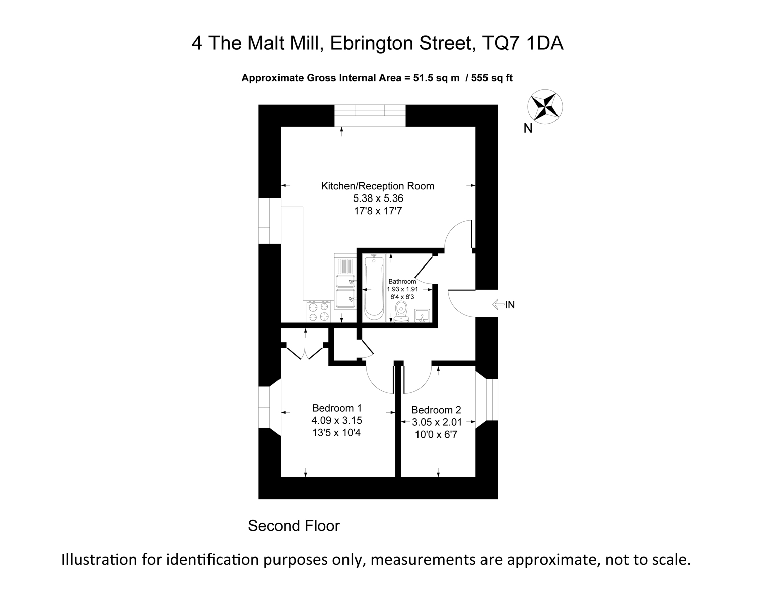 2 bed flat for sale in Ebrington Street, Kingsbridge TQ7 Zoopla