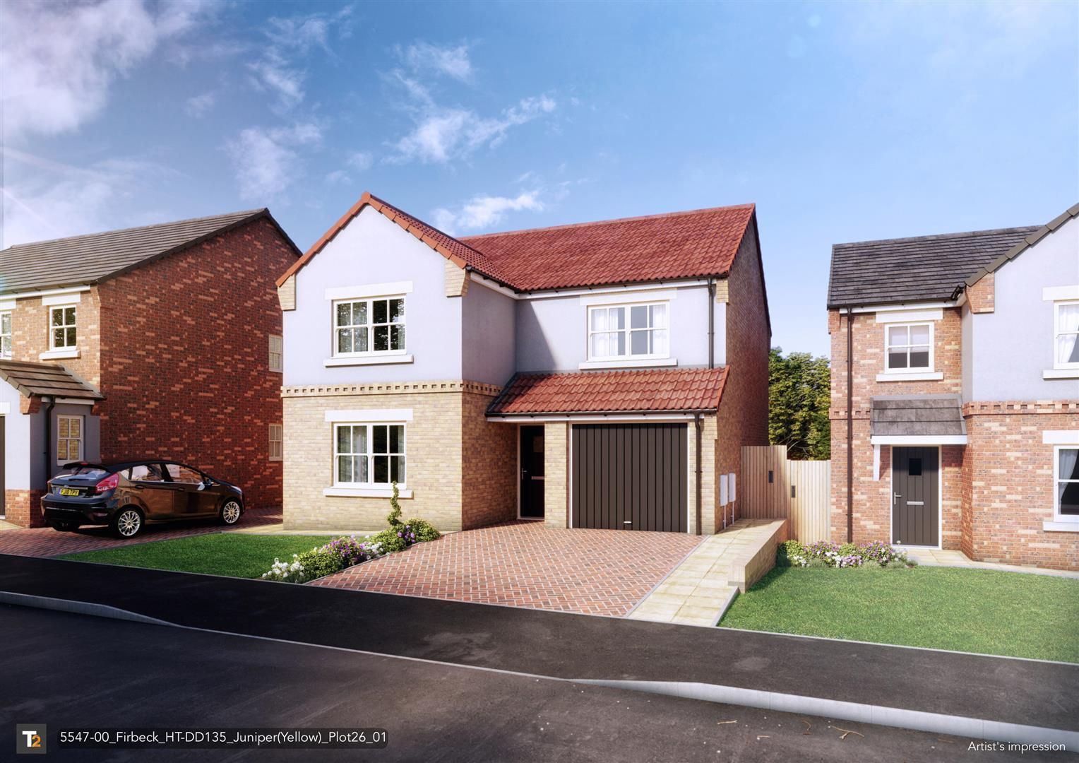 New home, 4 bed detached house for sale in Doncaster Road, Costhorpe