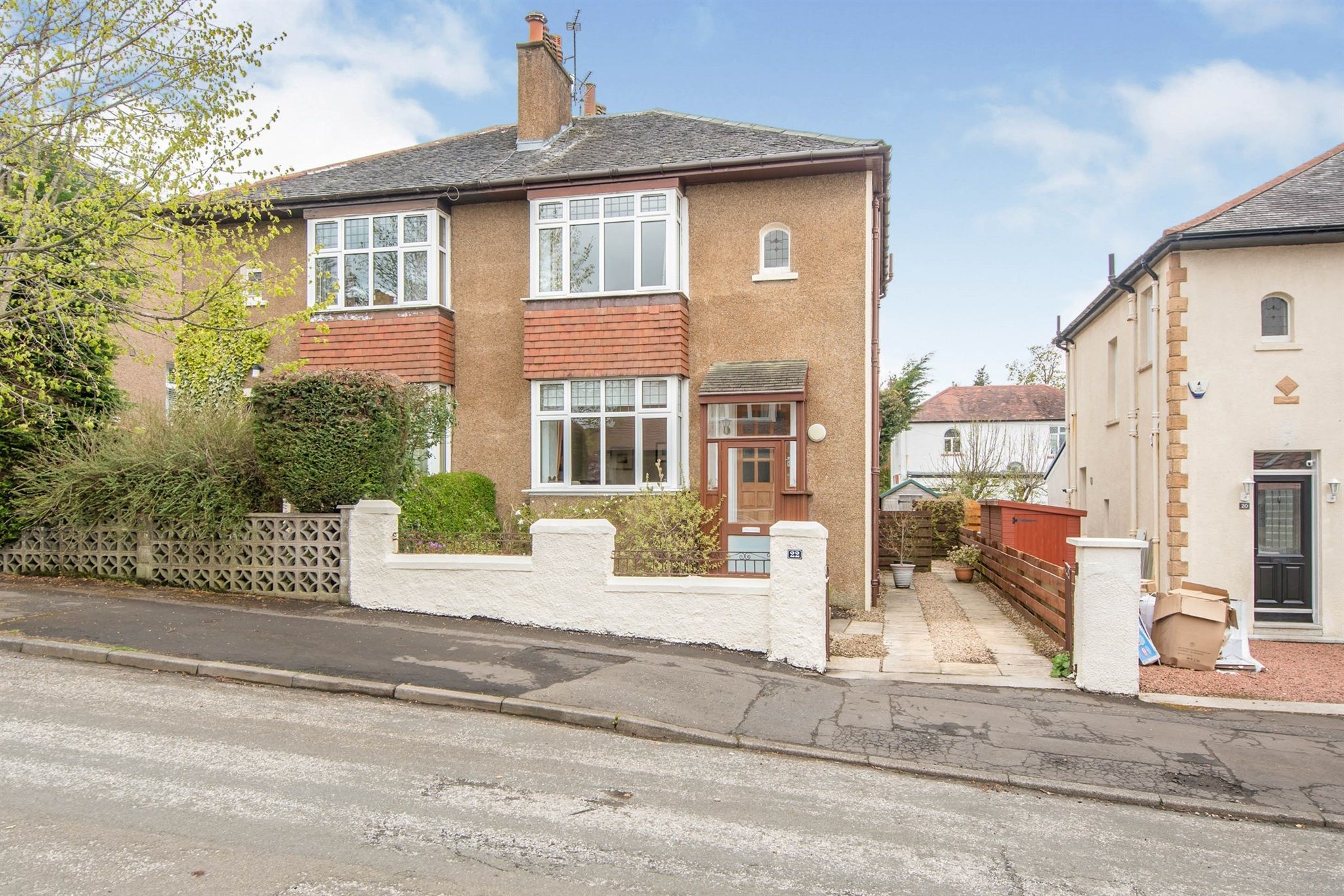 3 Bed Semi Detached House For Sale In Ailsa Drive Giffnock Glasgow G46 Zoopla