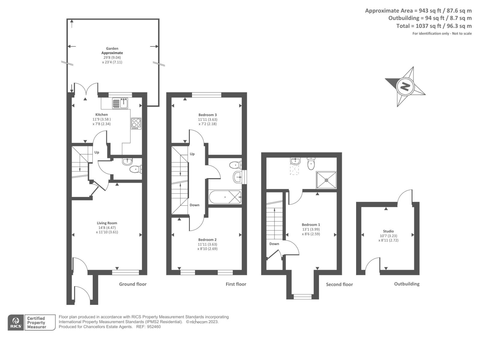 3 bed semidetached house for sale in Townsend Road, Witney OX29 Zoopla