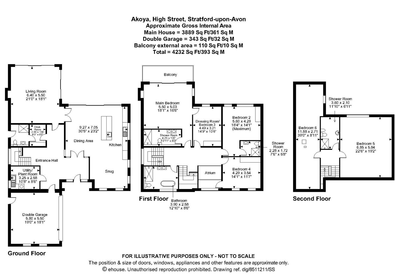 New home, 6 bed detached house for sale in High Street, Welford On Avon